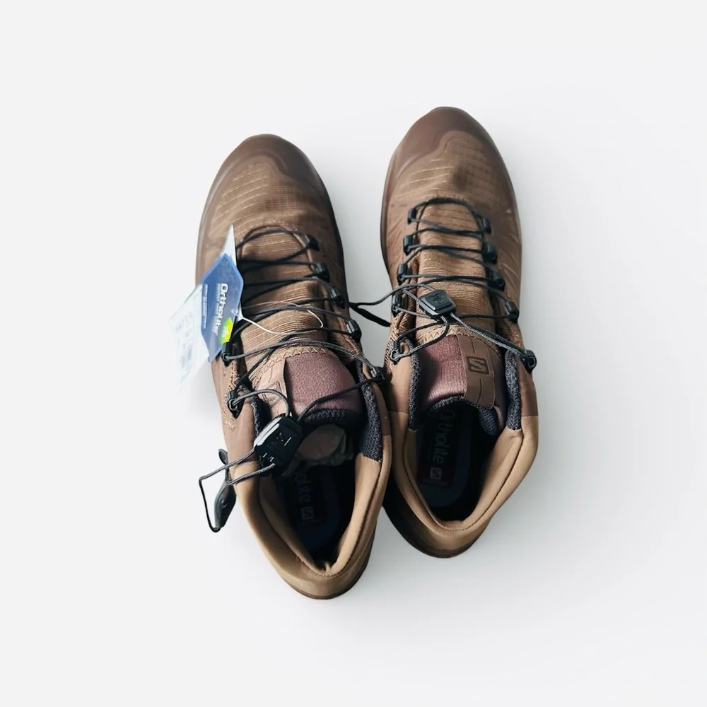 Salomon Speed Assault 1 Absolute Brown NIB Unisex M10/W11 - Picture 4 of 4